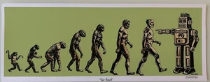 Go Back, Green, 2008 signed by Emek - Picture 1 of 1