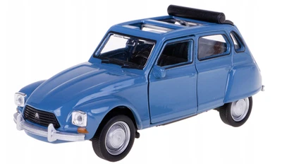 Citroen Dyane French Classic Car Model Diecast Toy Grey 1:34-1:39 Scale Welly - Image 1 of 4