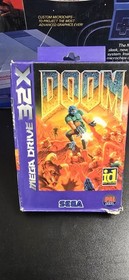 Doom Sega Mega Drive 32X Asian PAL Version Blue Box Complete In Box Asia!