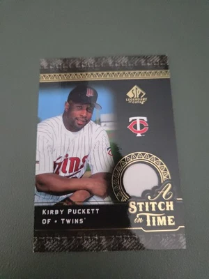 Kirby Puckett 2007 SP Legendary Cuts Stitch Time - Image 1 of 2