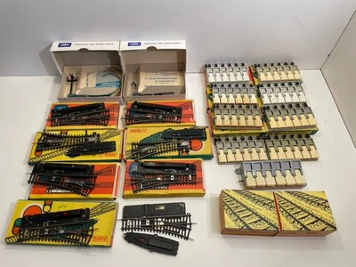 DDR Eisenbahn TT Zeuke Weichen Tastpulte Signale Konvolut OVP - Bild 1 von 4