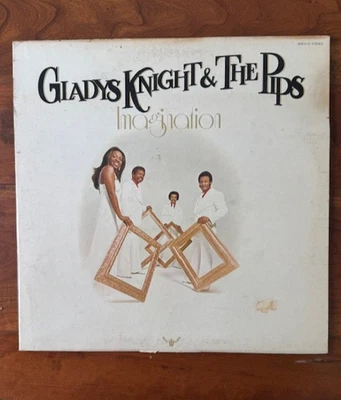 GLADYS KINGHT & The PIPS - Imagination - Vinyl LP (Buddah, 1973) VG Foto 1 de 3