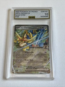 Hop's Zacian ex SVP193 Sv: Scarlet & Violet Promo Cards Holo - Picture 1 of 4