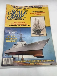 Scale Ship Modeler Magazine Dec 1986 Vol 9 No 9 USS Enterprise CVN-65 - Bild 1 von 3