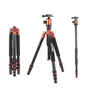Heavy Duty Camera Tripod Travel Z818 Aluminium Alloy Monopod with 360 Panoram... - Picture 1 of 8