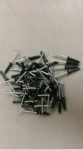 25 Kayak Tri-Bulb Rivets-Tri Grip Rivet- Black Rivet, 25 pack USA - Picture 1 of 1