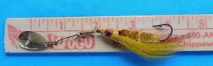 SEÑUELO DE PESCA VINTAGE ABEJORRO SPINNER ESCARCHA SPINNER3 CEBO CAÑA DE PESCAR - Imagen 1 de 6