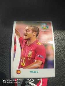 PANINI EURO 2020 TOURNAMENT EDITION - FIGURINE COCA COLA Thiago SPAGNA - Foto 1 di 3