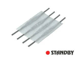 4pcs FLEXSTRIP Jumpers 2,54mm/12,70mm/4 Contacts, 3A, 125`C, T&B FSN-2.5A-4 - Bild 1 von 1