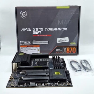 MSI MAG X870 Tomahawk WiFi Gaming Motherboard (AMD AM5, DDR5, ATX) -NOT WORKING- - Afbeelding 1 van 8
