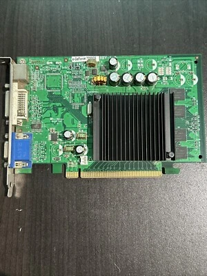 EVGA GeForce 7200GS 256-P2-N429-LR Graphics Card 256MB S-Video DVI VGA Video - Image 1 of 3