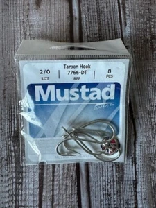 Mustad Tarpon Hook Size 2 - Picture 1 of 3