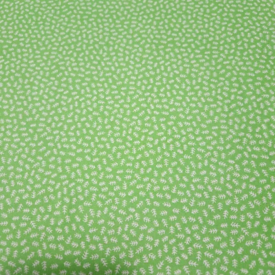 First Snow BTY Patrick Lose Northcott Tiny White Trees on Green - Image 1 of 3