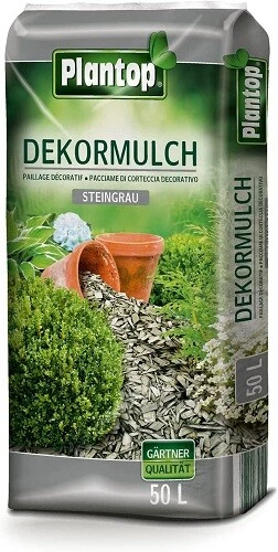 Plantop Dekor Mulch steingrau 50l