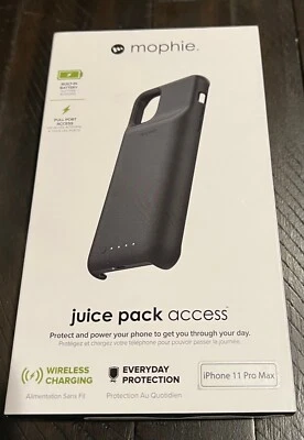 Mophie Juice Pack Access 2,200mAh Battery Case for iPhone 11 Pro Max 6.5" -Black - Image 1 of 3