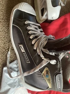 Nike Bauer Supreme One55 Hockey Goalie Skates Size 10 D - Picture 1 of 9