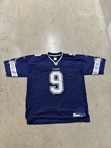 Tony Romo Dallas Cowboys Jersey Mens Size XL Reebok Onfield Equipment Vintage