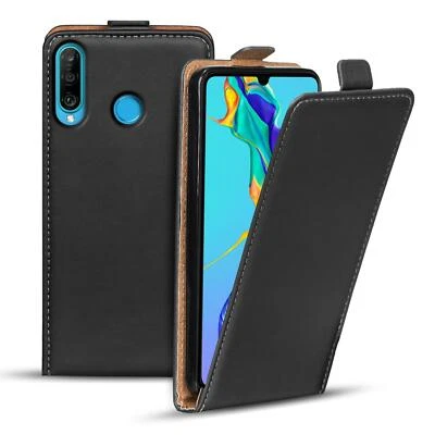 ATS-DISCOUNTER Schutz Hülle Für Huawei P30 Lite Handyhülle Klapp Tasche Flip Cover Handy Case