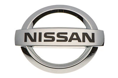 2007-2012 Nissan Altima grade dianteira radiador grade emblema cromado decalque fabricante de equipamento original novo - Imagem 1 de 4