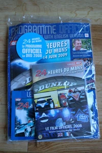 Le Mans 24 Hour Endurance Race Official Programme 2009 New Sealed + 2008 DVD - Picture 1 of 2