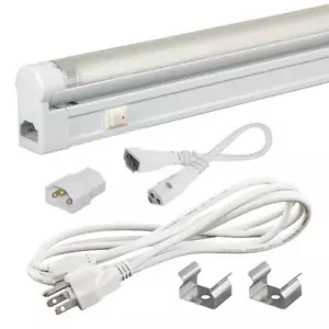 T4 - 24W Under Cabinet Slim Linkable Fluorescent Lighting Warm white (L: 34.4") - Picture 1 of 5