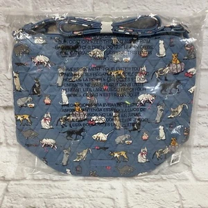 Vera Bradley~Cat’s Meow~Bucket Crossbody Purse Shoulder Bag NWT - Picture 1 of 3