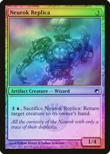 Neurok Replica FOIL Scars of Mirrodin NM Artifact Common MAGIC CARD ABUGames