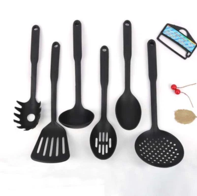 6 Pcs Kitchen Utensils Set Silicone Non Stick Heat Resistant Cookware Tools Set - Image 1 of 4