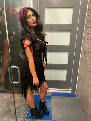 Женская Rogue Maiden черная юбка пират 4 изделия костюм размер средний - Изображение 1 из 4