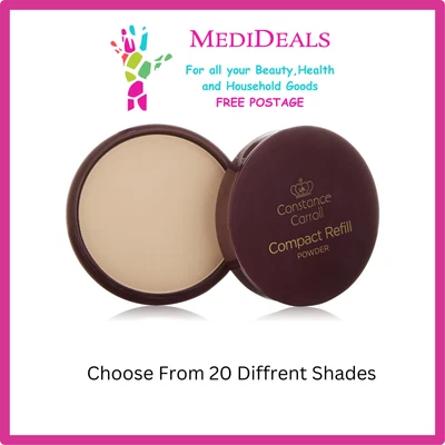 Constance Carroll Pressed Compact face powder Refills - 20 Different Shades