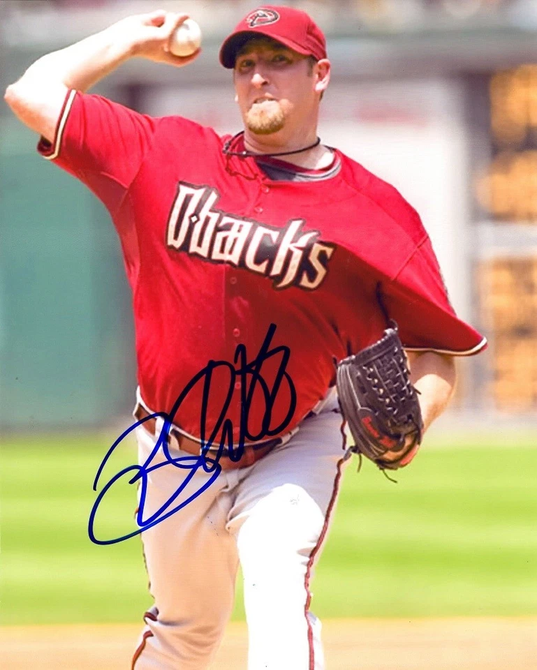 Foto autografiada firmada 8x10 de Brandon Webb Arizona Diamondbacks - Certificado de autenticidad  Foto 1 de 1
