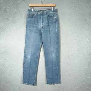 Jeans Levis 501 vintage años 90 para hombre 33x32 pierna recta 100 % algodón hechos en EE. UU. 1992 - Imagen 1 de 18