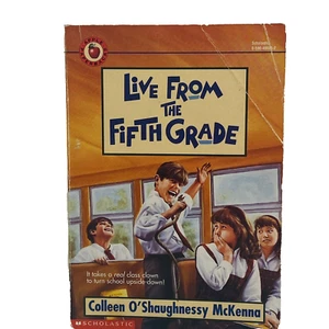 Live From the Fifth Grade Colleen O'Shaughnessy McKenna 1994 RARO 1ª Edición PB - Imagen 1 de 10