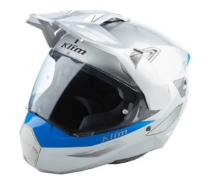 NEW Klim X1 Alpha Helmet ECE/DOT Gloss Concept High-Rise Electric Blue Lemonade - Picture 1 of 9