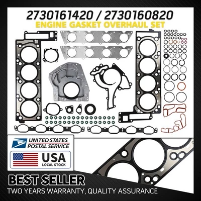 For 2007-11 Mercedes-Benz S550 5.5L Engine Overhaul Rebuilding Gasket Seals Kit - Image 1 of 4