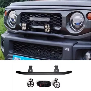 White Light Car Middle grille spotlight bracket Trim for Suzuki Jimny 2/4Door19+ - Picture 1 of 5