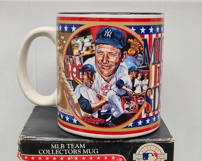New York Yankees Mickey Mantle MLB Collector Mug 1994 Sports Impressions - Image 1 of 4