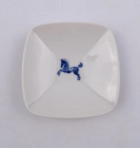 Rosenthal Selb Plössberg Mini Teller Blaues Pferd Dm 8 cm Vintage Sammlerstück - Bild 1 von 5