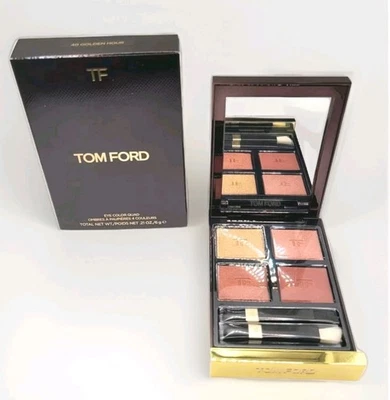 Tom Ford Eye Color Quad 40 Golden Hour -  0.21oz / 6g - Authentic Eyeshadow - Image 1 of 4