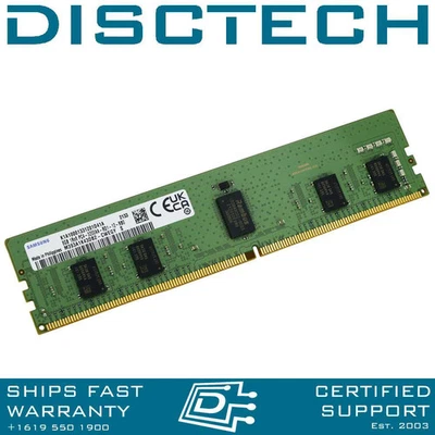 Samsung M393A1K43DB2-CWE 8GB DDR4-3200MHz PC4-25600 Rx8 ECC RDIMM RAM Memory - Image 1 of 3