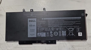 GENUINE DELL LATITUDE 5280 5480 5580 5290 5490 BATTERY 68WH 7.6V GJKNX GD1JP - Picture 1 of 4