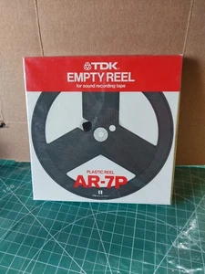 TDK AR-7P Vintage Reel to Reel 7inch 1/4 Reel New Factory Sealed - Picture 1 of 4