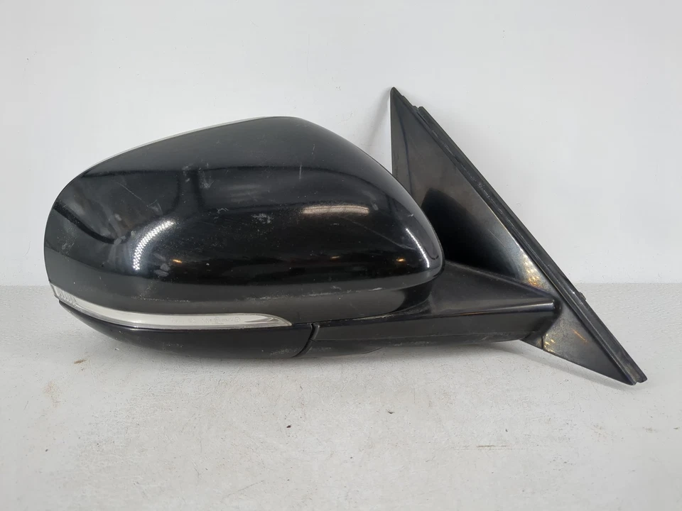 Черное зеркало заднего вида с электроприводом для правой стороны пассажира Jaguar Xf 2016-2019 годов выпуска VPW9V - Изображение 1 из 4