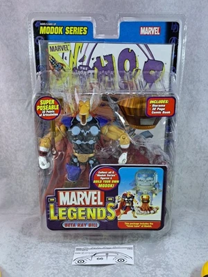 Marvel Legends Beta Ray Bill MODOK BAF *** Como nuevo en tarjeta *** ToyBiz Classics Foto 1 de 2
