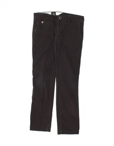 Pantalón chino recto VOLCOM para mujer W27 L26 algodón negro GQ10 - Imagen 1 de 3