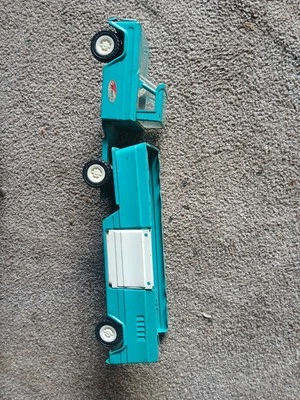 1970s STRUCTO KENTUCKY FARM PONY VAN IH INTERNATIONAL SCOUT/JEEP? VINTAGE Blue - Image 1 of 4