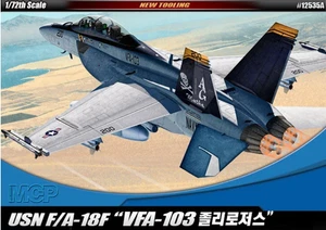 1/72 USN F/A-18F "VFA-103 Jolly Rogers" MCP Plastic model kit #12535 Academy - Picture 1 of 6