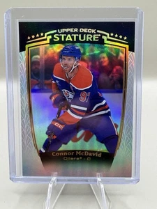 2024-25 UD Stature Hockey #19 Connor McDavid - Oilers! - Picture 1 of 2