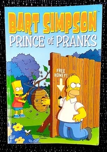 Bart Simpsons: Prince Of Pranks Graphic Comic Paperback 1st Edition - Picture 1 of 11