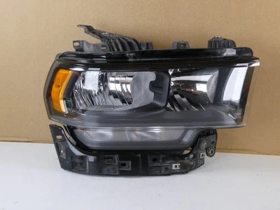 Dodge Ram 2500 3500 2019-2024 faros lado derecho pasajero negro halógeno OEM Foto 1 de 4